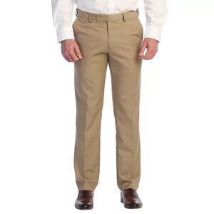 Gioberti Mens Expandable Waist Straight Leg Slacks Dress Pants, NWT